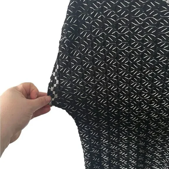 Anthropologie Postmark Black and White Short Sleeve Top Size XS - Picture 4 of 8